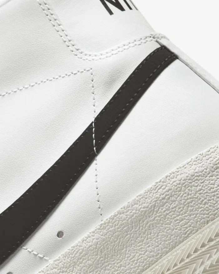 Men Nike Lifestyle Blazer Mid 03977 Vintage Whiteblack