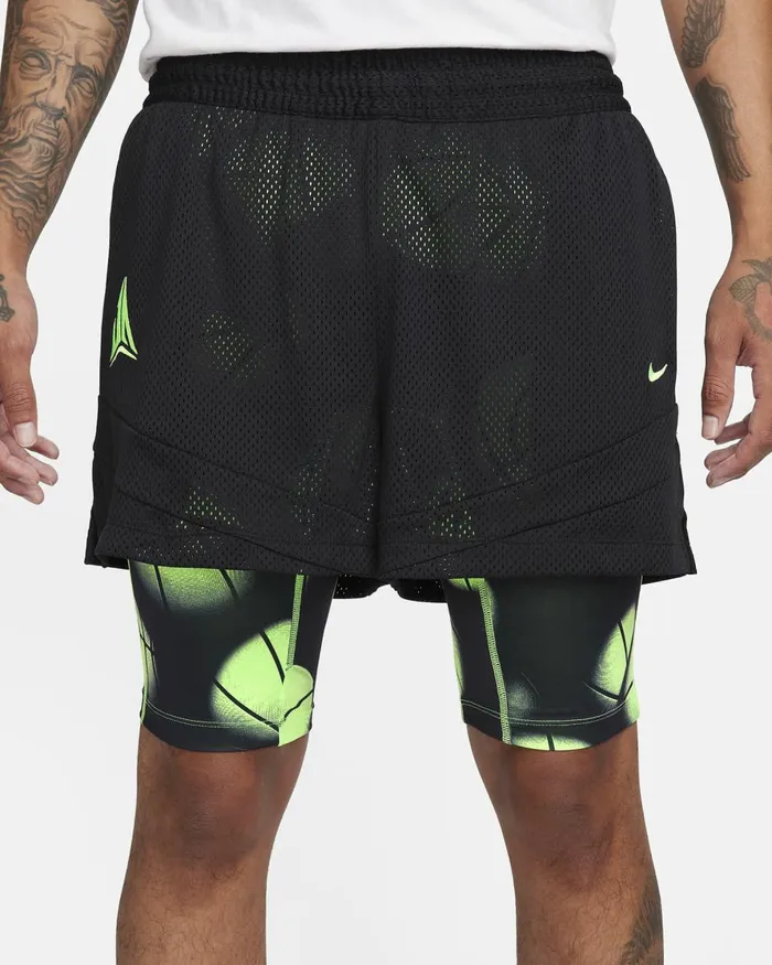 Men Nike Shorts JA Blacklime Blast