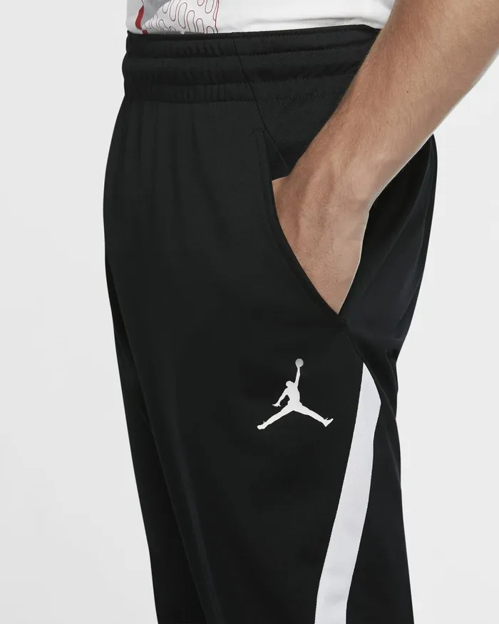 Men Nike Trousers And Tights Jordan DriFIT Air Blackwhitewhite