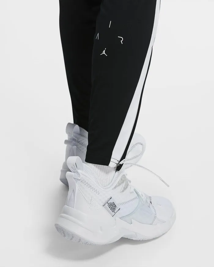 Men Nike Trousers And Tights Jordan DriFIT Air Blackwhitewhite
