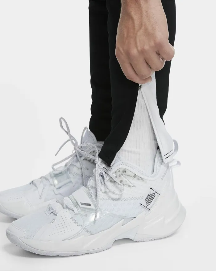 Men Nike Trousers And Tights Jordan DriFIT Air Blackwhitewhite