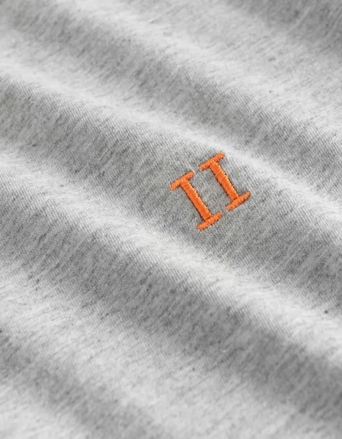 Men Norregaard TShirt 8211 Grey Melange Les Deux Tshirts