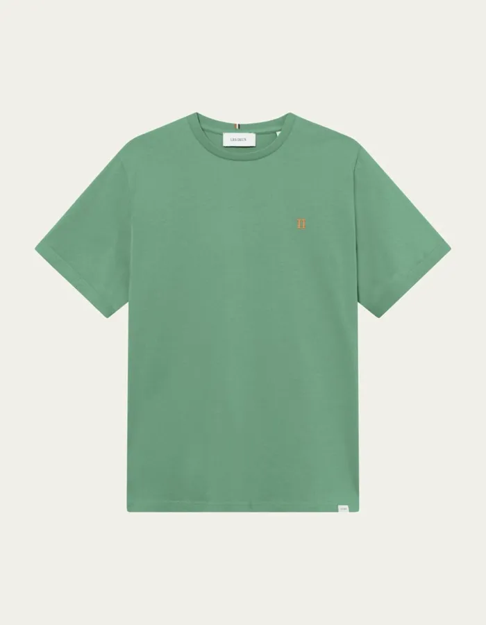 Men Norregaard TShirt 8211 Seasonal 8211 Vintage GreenOrange Les Deux Tshirts