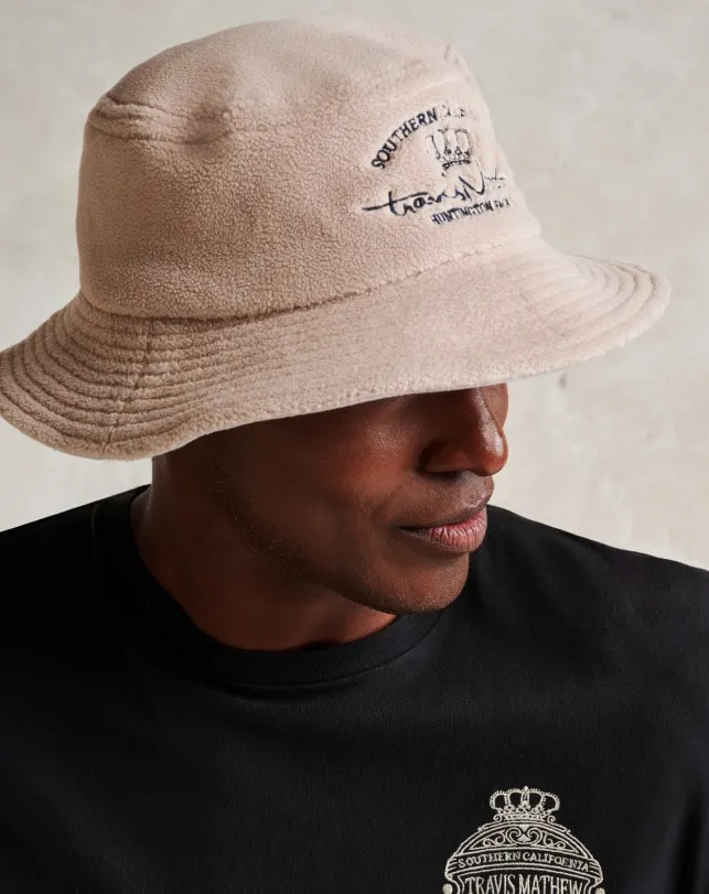 Men Other Hats TravisMathew CREW CALL BUCKET HAT Oxford Tan