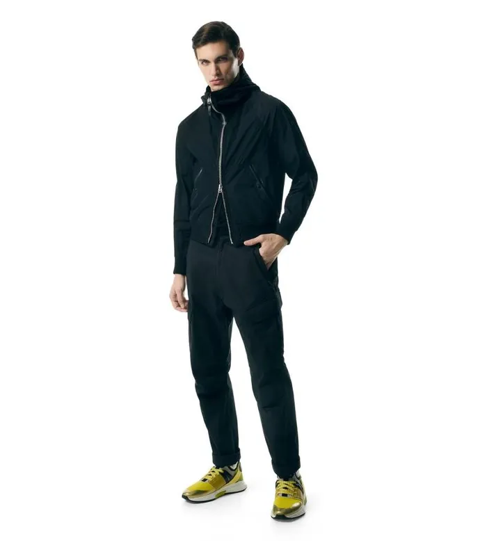 Men Outerwear Tom Ford Hooded Blouson Black Men Outerwear Tom Ford Hooded Blouson Black