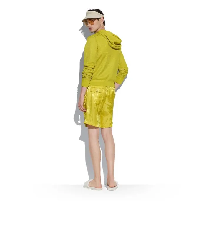 Men Outerwear Tom Ford Viscose Textured Mesh Hoodie Men Outerwear Tom Ford Viscose Textured Mesh Hoodie