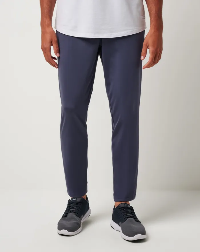Men Pants TravisMathew CLOUD TRACK PANT Mood Indigo