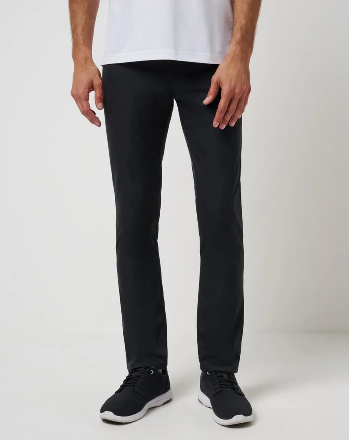 Men Pants TravisMathew OPEN TO CLOSE PANT Black