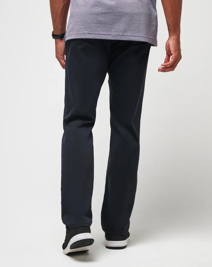 Men Pants TravisMathew OPEN TO CLOSE PANT Black