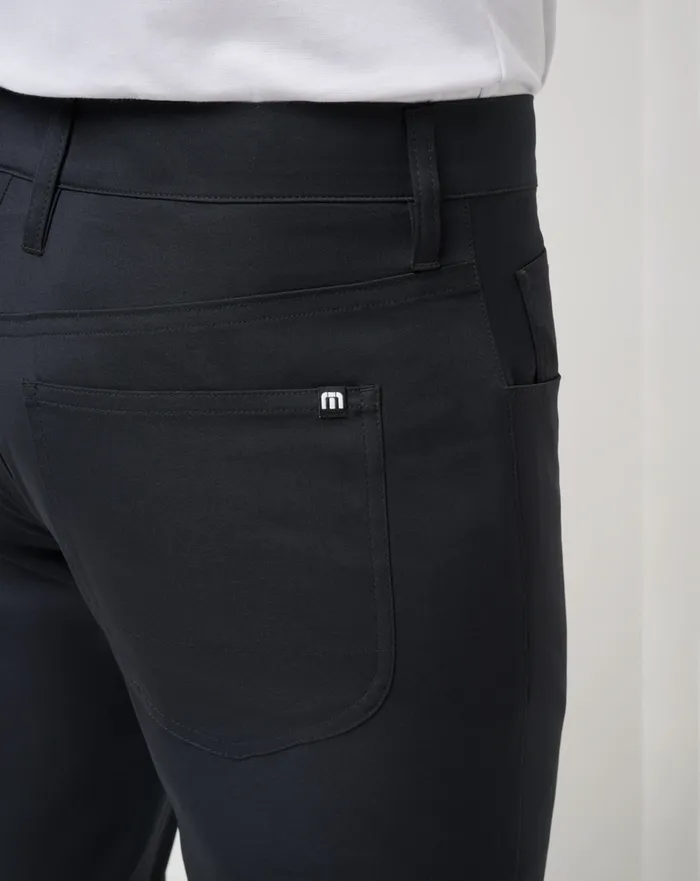 Men Pants TravisMathew OPEN TO CLOSE PANT Black