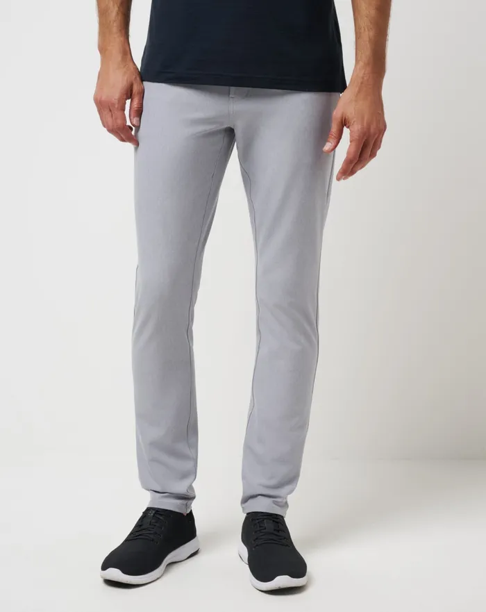 Men Pants TravisMathew OPEN TO CLOSE PANT Heather Sleet