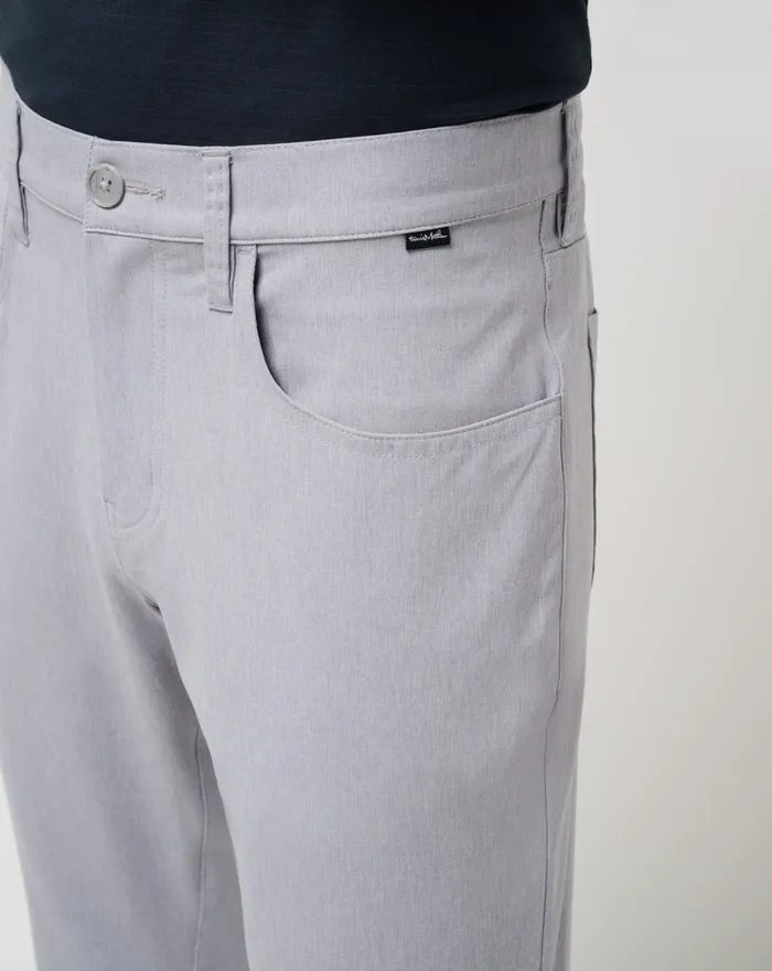 Men Pants TravisMathew OPEN TO CLOSE PANT Heather Sleet