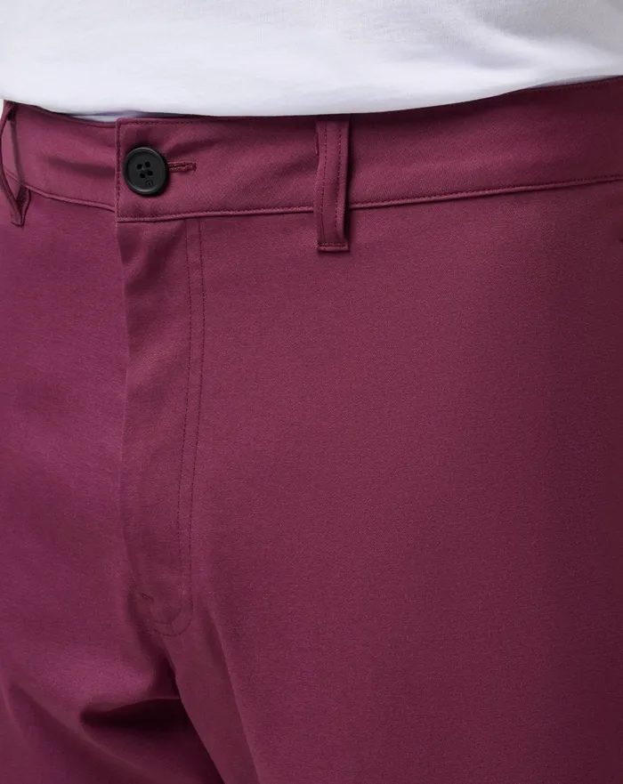 Men Pants TravisMathew SPORT MODE JOGGER Mauve Wine