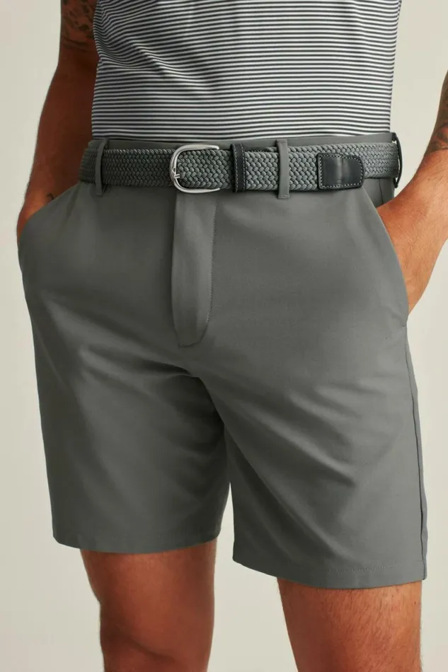 Men Performance Link Shorts Ash Grey Bonobos Casual Shorts