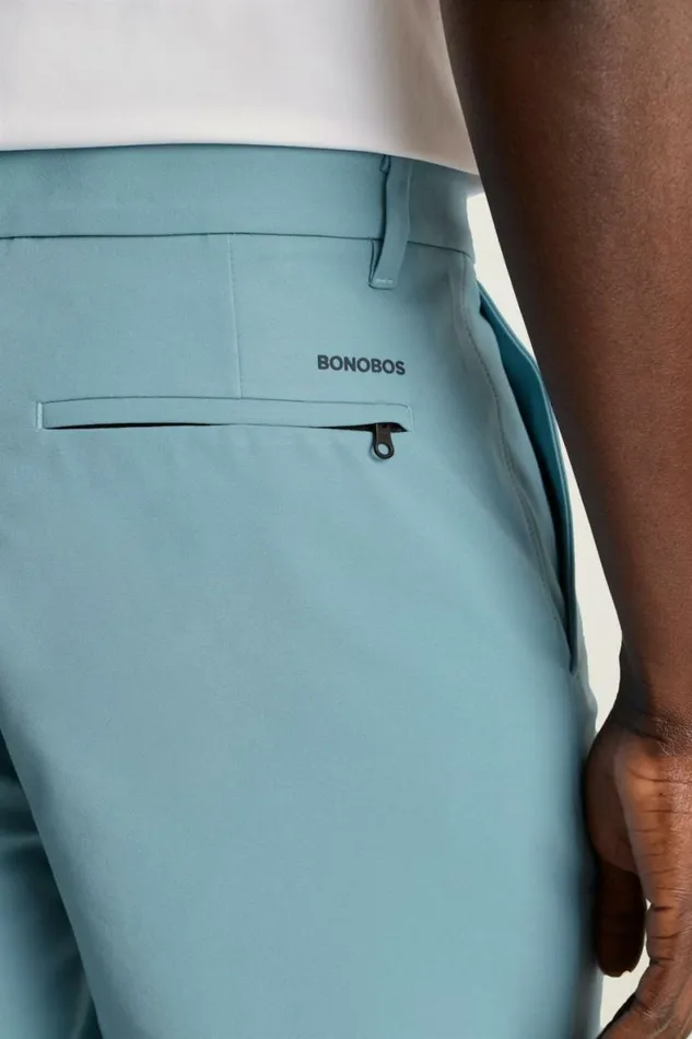 Men Performance Link Shorts Shadow Blue Bonobos Casual Shorts