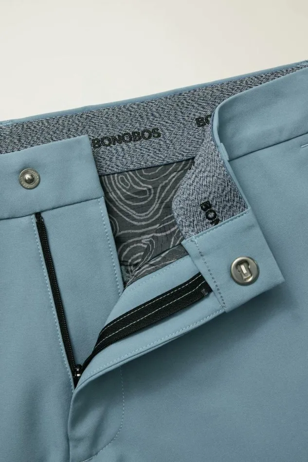 Men Performance Link Shorts Shadow Blue Bonobos Casual Shorts