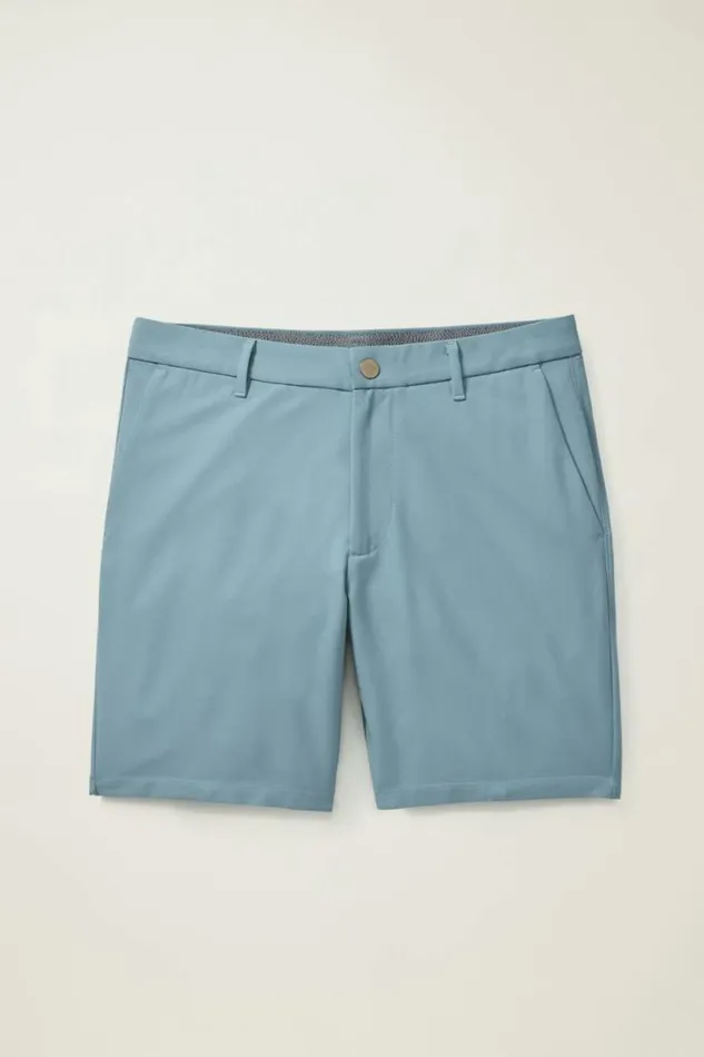 Men Performance Link Shorts Shadow Blue Bonobos Casual Shorts
