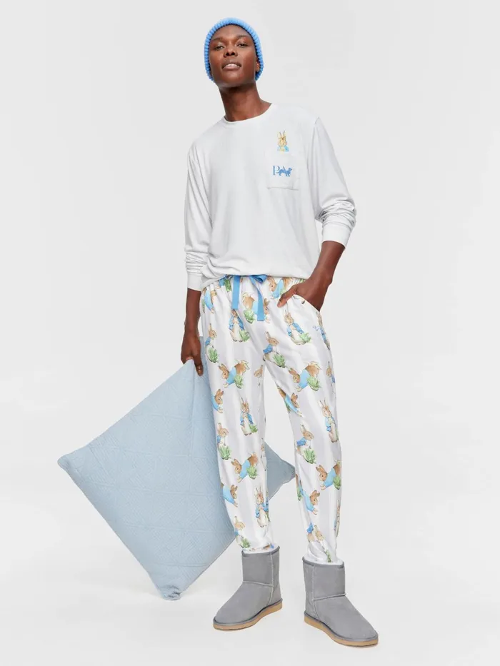 Men Peter Rabbit Pj Pant Multi Peter Alexander Pants