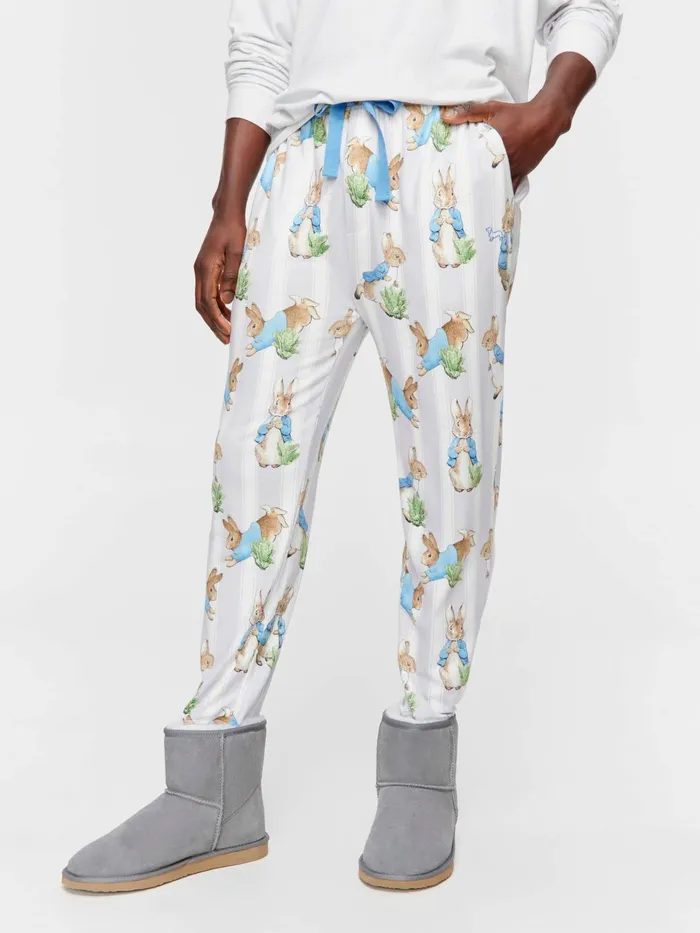 Men Peter Rabbit Pj Pant Multi Peter Alexander Pants