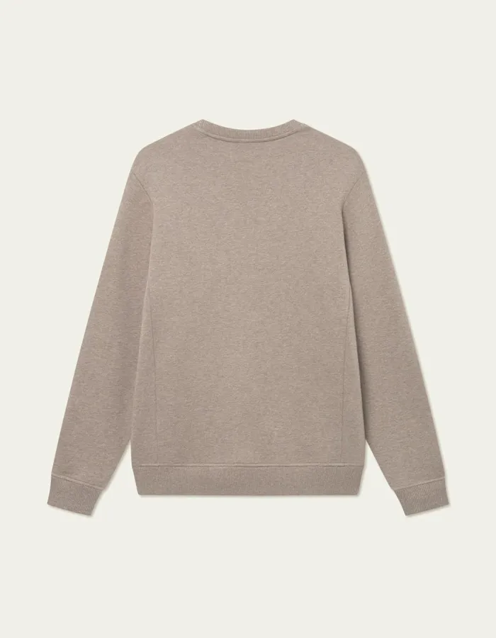 Men Piece Sweatshirt 8211 Walnut MelangeBlack Les Deux HoodiesSweatshirts