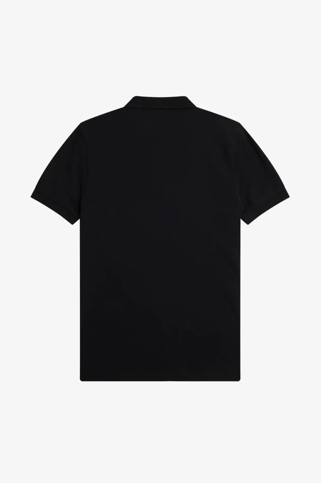 Men PleasuresSkull Shirt Black Fred Perry Polo Shirts