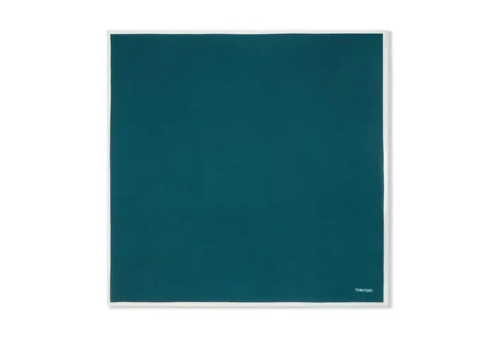 Men Pocket Squares Tom Ford Silk Pocket Square Peacock Men Pocket Squares Tom Ford Silk Pocket Square Peacock