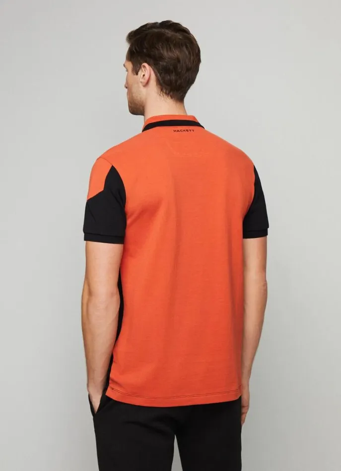 Men Polo Shirts Hackett London Aston Martin Classic Fit Polo Black