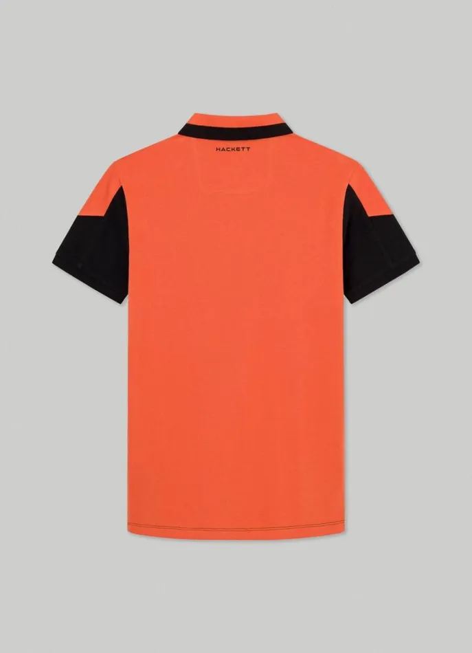 Men Polo Shirts Hackett London Aston Martin Classic Fit Polo Black