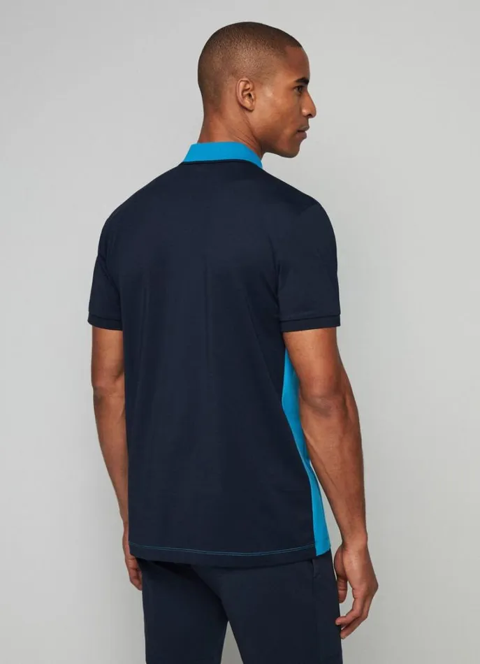 Men Polo Shirts Hackett London Hackett Sport Classic Fit Polo Hypa Blue