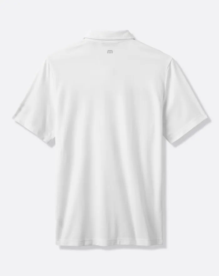 Men Polos TravisMathew CINCINNATI REDS TOP RECRUIT POLO White