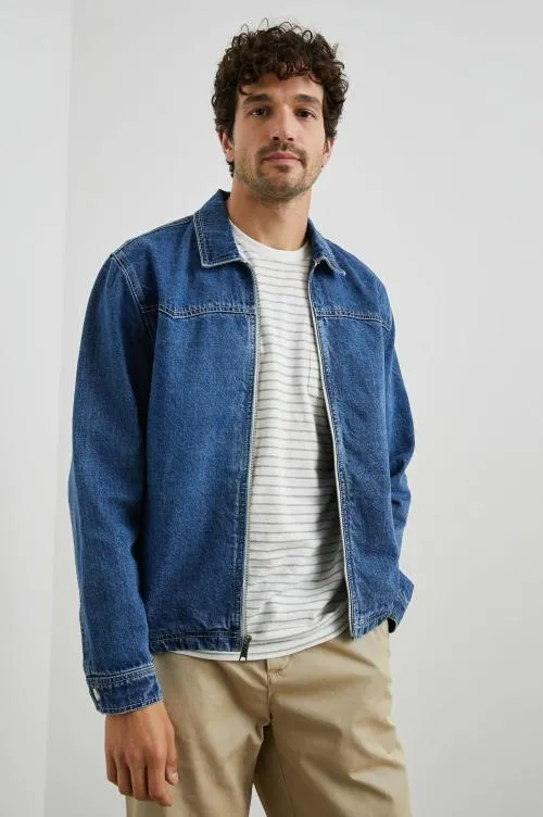 Men Rails Jackets and Coats Cooke Jacket Rinse Wash