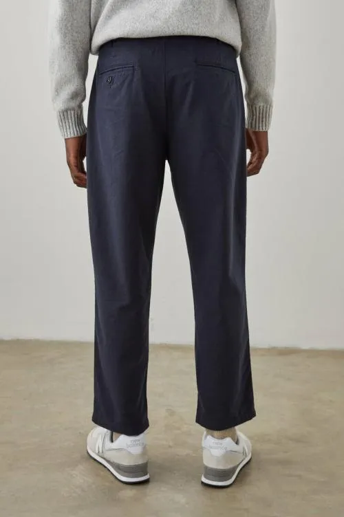 Men Rails Pants Marcellus Pant Navy Charcoal Pin Stripe