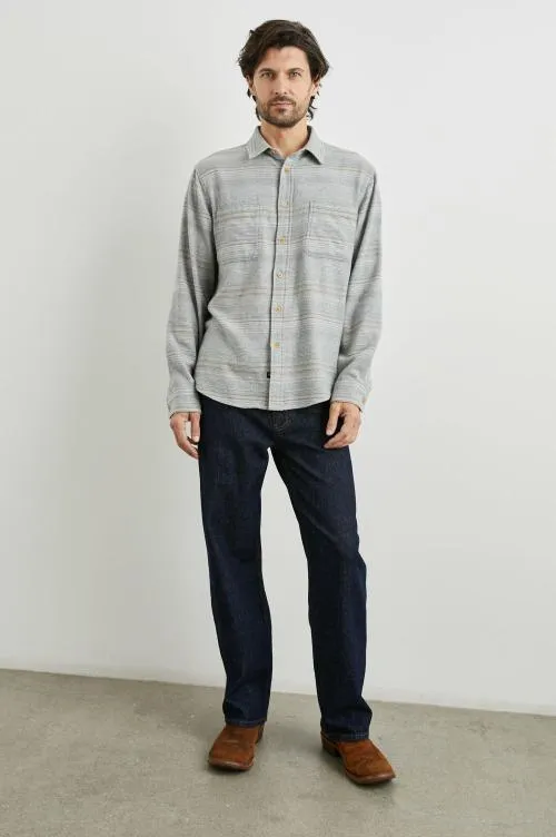 Men Rails Shirts Ivan Shirt Grey Serape Men Rails Shirts Ivan Shirt Grey Serape