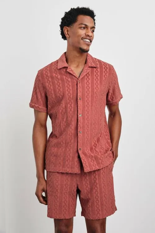 Men Rails Shirts Maverick Shirt Faded Red