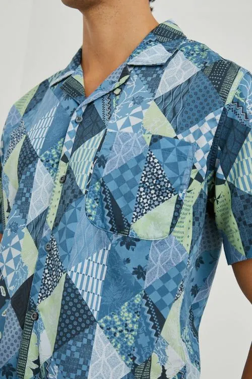 Men Rails Shirts Moreno Shirt Triangle Patchwork Shadow Men Rails Shirts Moreno Shirt Triangle Patchwork Shadow