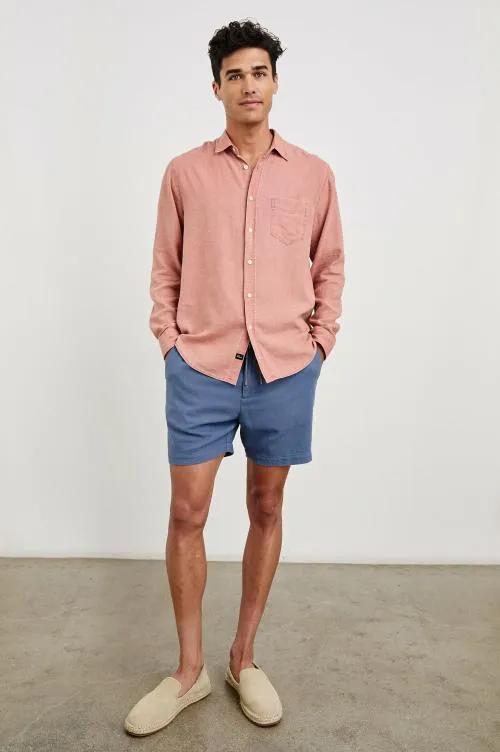 Men Rails Shirts Mykonos Shirt Desert Rose