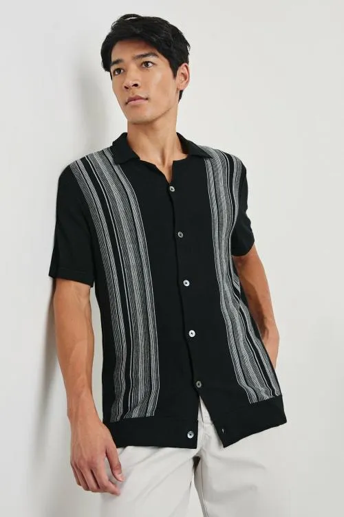 Men Rails Shirts Silas Shirt Raven Multi
