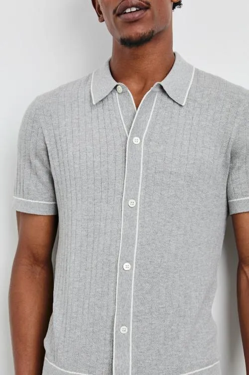 Men Rails Shirts Vernon Shirt Grey Melange Men Rails Shirts Vernon Shirt Grey Melange