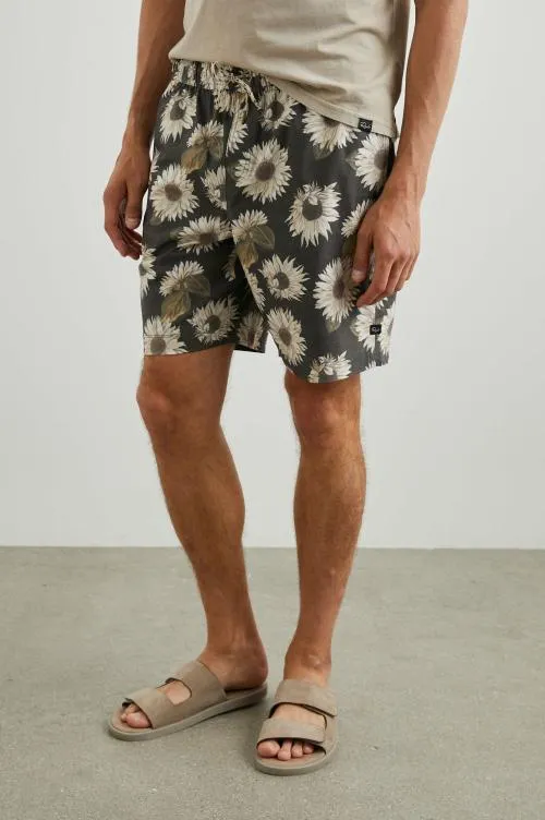 Men Rails Shorts and Swim Kian Swim Short Sunflower Twirl Bark Men Rails Shorts and Swim Kian Swim Short Sunflower Twirl Bark