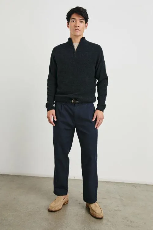 Men Rails Sweaters Stark Quarter Zip Cast Iron Men Rails Sweaters Stark Quarter Zip Cast Iron