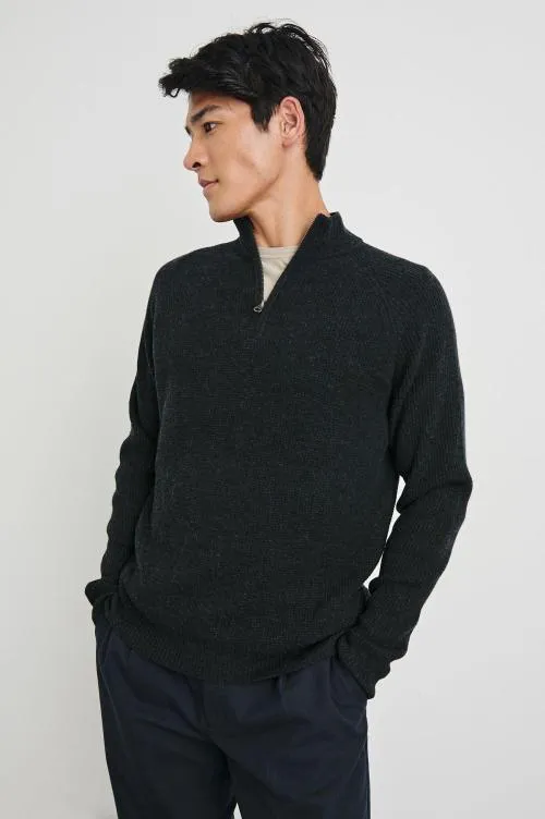 Men Rails Sweaters Stark Quarter Zip Cast Iron Men Rails Sweaters Stark Quarter Zip Cast Iron
