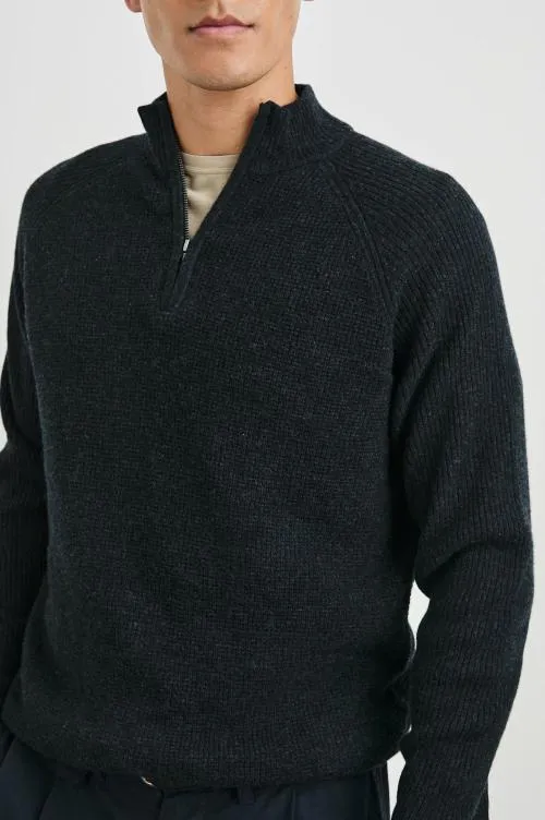 Men Rails Sweaters Stark Quarter Zip Cast Iron Men Rails Sweaters Stark Quarter Zip Cast Iron