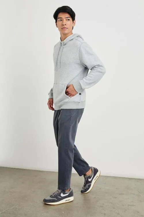 Men Rails Sweatshirts and Hoodies Calvin Hoodie Heather Cream Stripe Men Rails Sweatshirts and Hoodies Calvin Hoodie Heather Cream Stripe