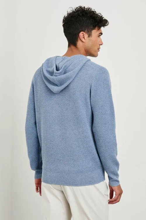 Men Rails Sweatshirts and Hoodies Matador Hoodie Light Blue Heather Men Rails Sweatshirts and Hoodies Matador Hoodie Light Blue Heather