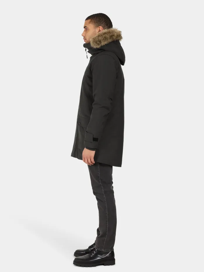 Men Rick Parka Black Didriksons Autumn Jackets