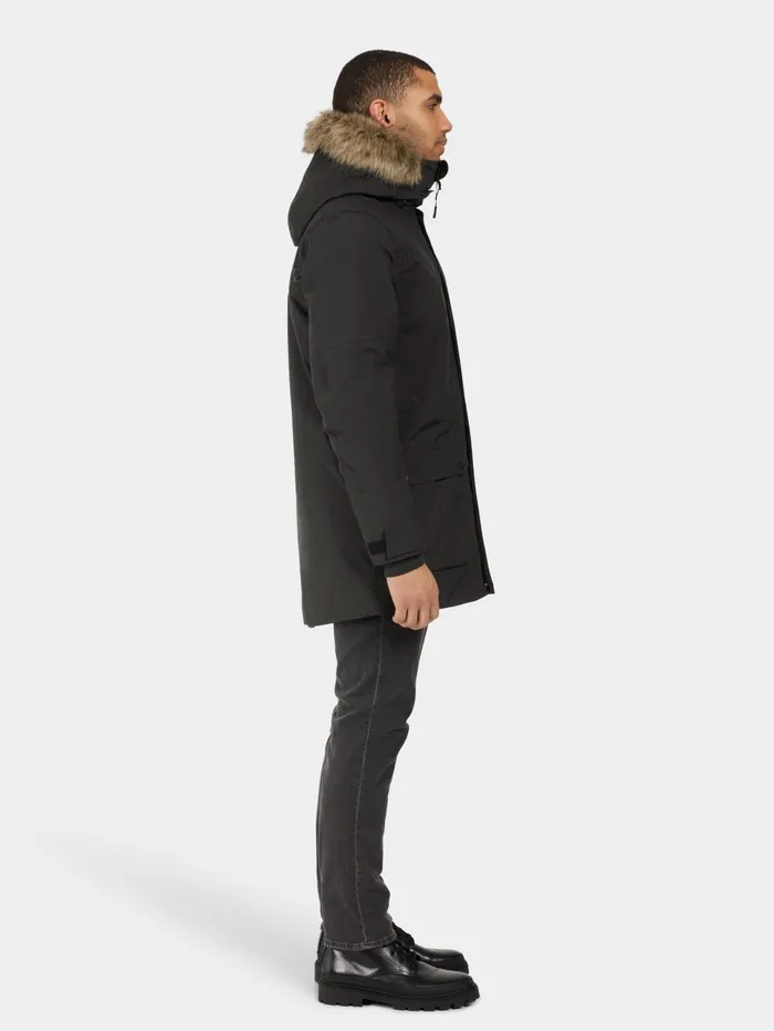Men Rick Parka Black Didriksons Autumn Jackets