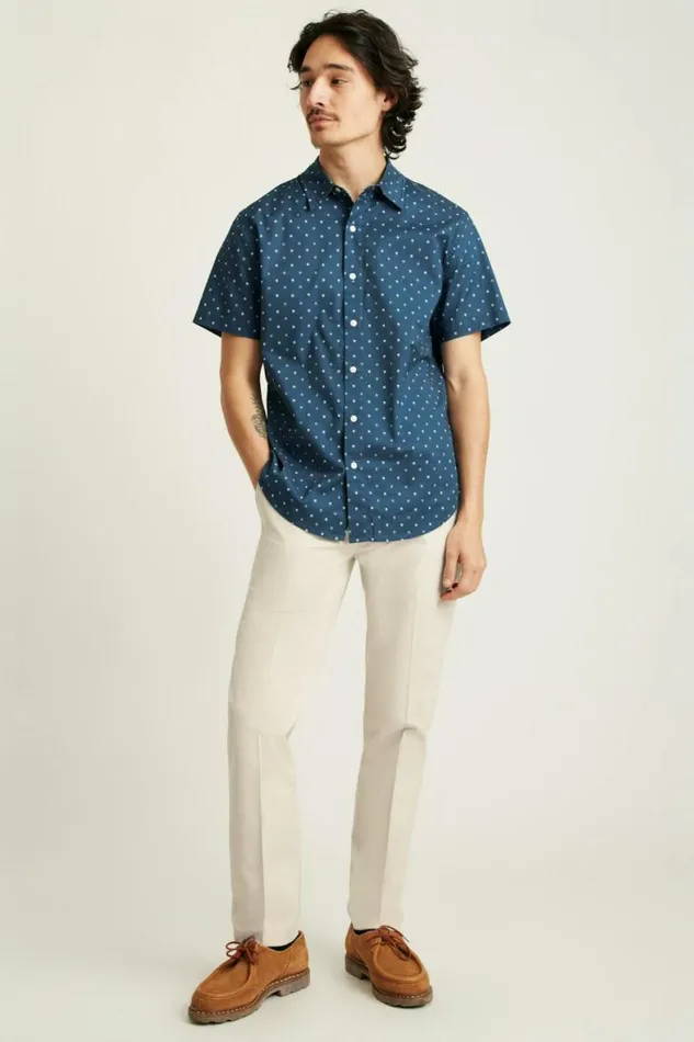 Men Riviera Short Sleeve Shirt Navy Teal Friend Of A Frond Bonobos Short Sleeve Shirts Men Riviera Short Sleeve Shirt Navy Teal Friend Of A Frond Bonobos Short Sleeve Shirts