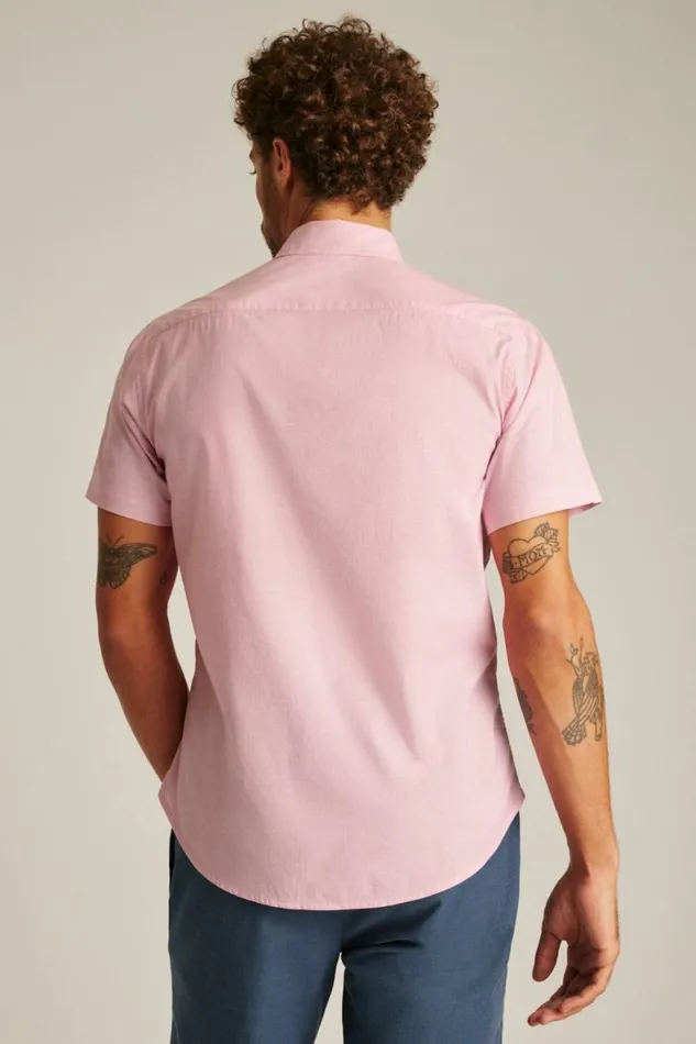 Men Riviera Short Sleeve Shirt Party Punch End On End Bonobos Short Sleeve Shirts