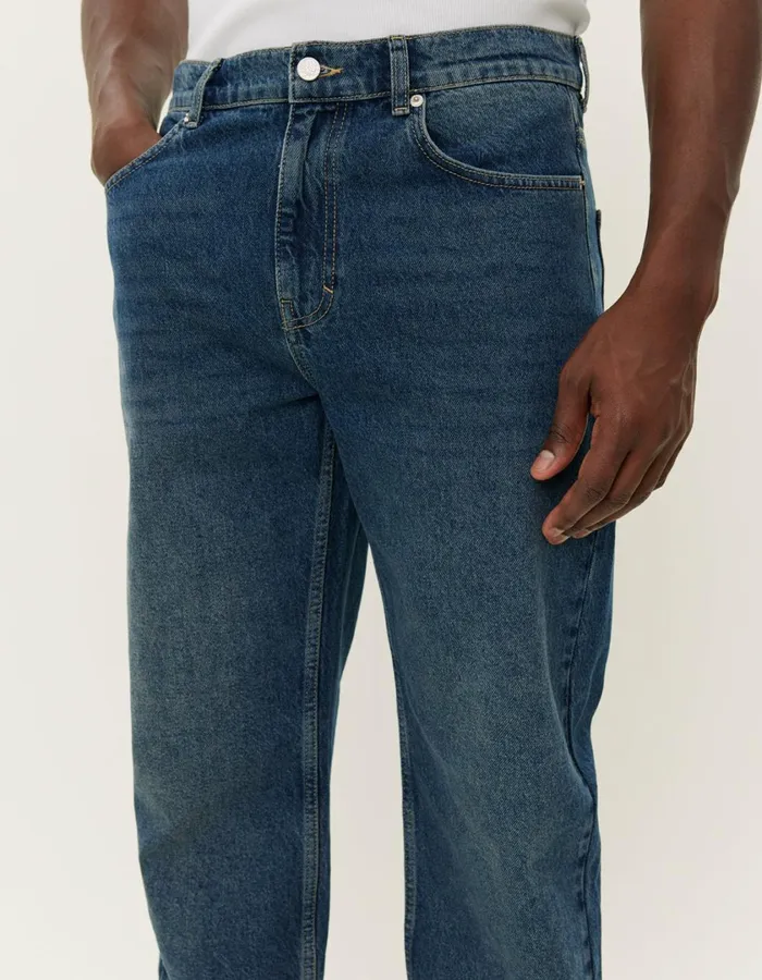Men Ryder Jeans 8211 Medium Blue Wash Les Deux Pants