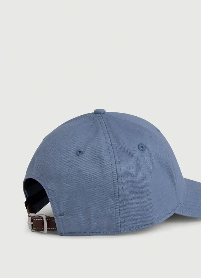Men Scarves and Caps Hackett London Baseball Cap Chambray Blue